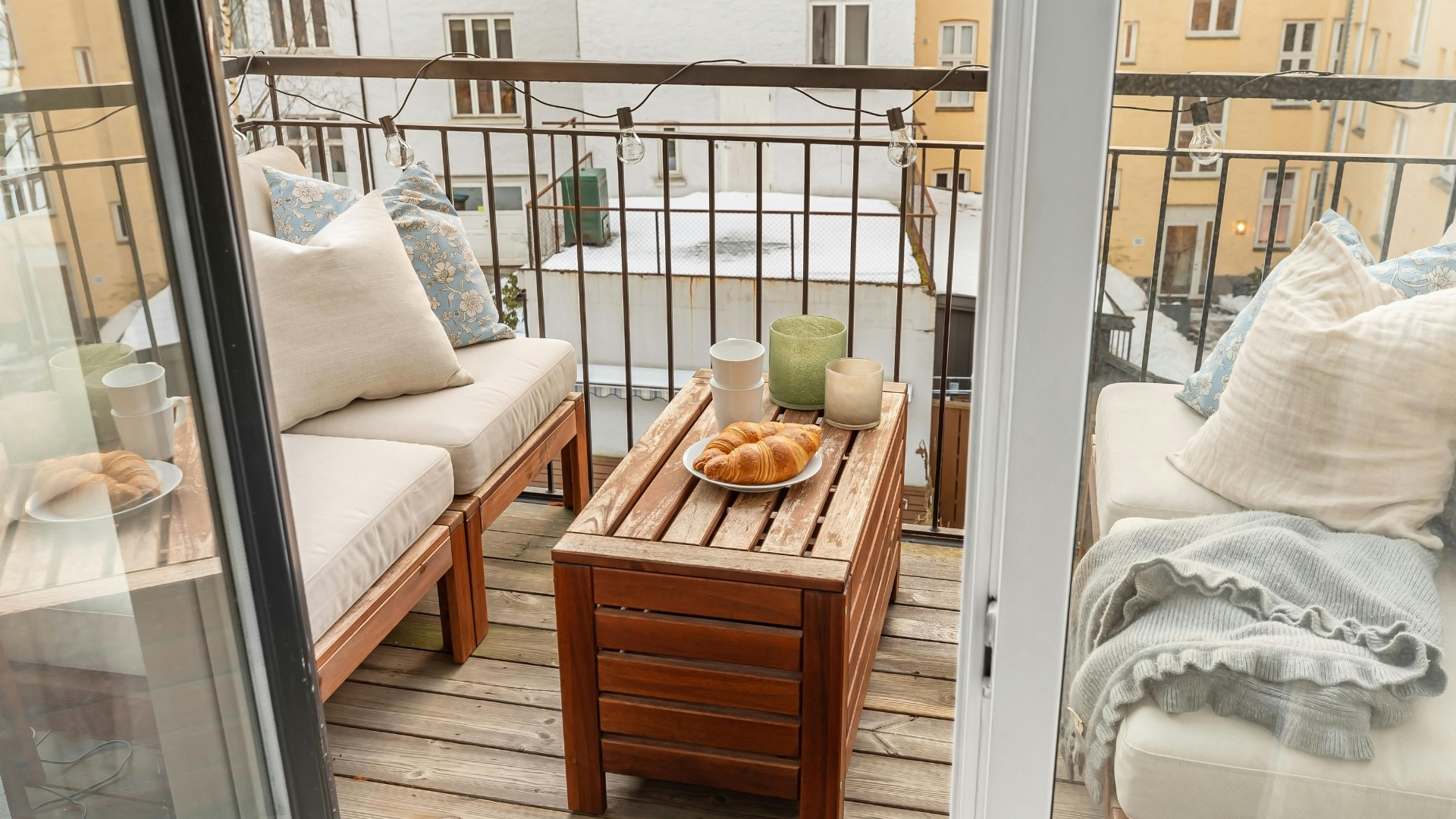 aménagement petit balcon